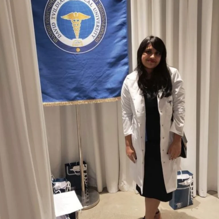 DTMU student Joslin Fernandes DTMU student Joslin Fernandes