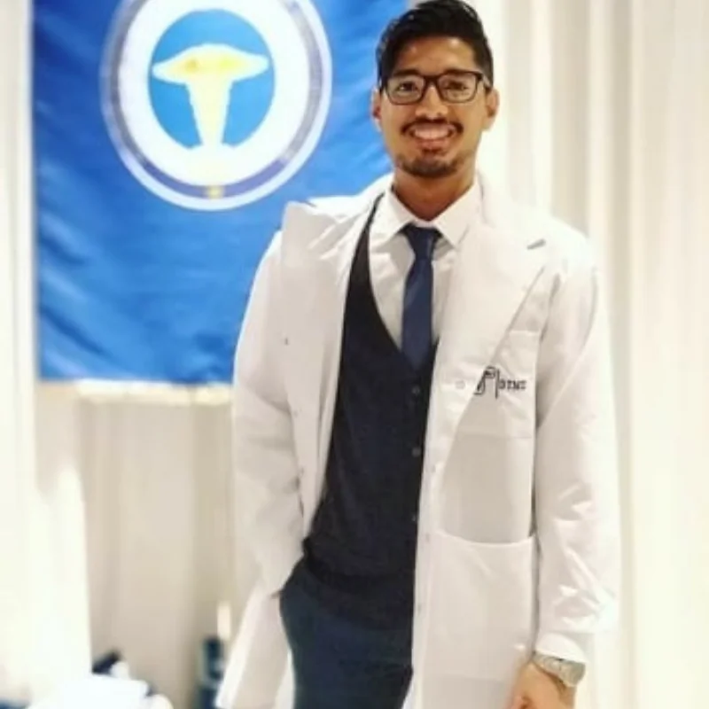 DTMU student Voughn Dsouza DTMU student Voughn Dsouza